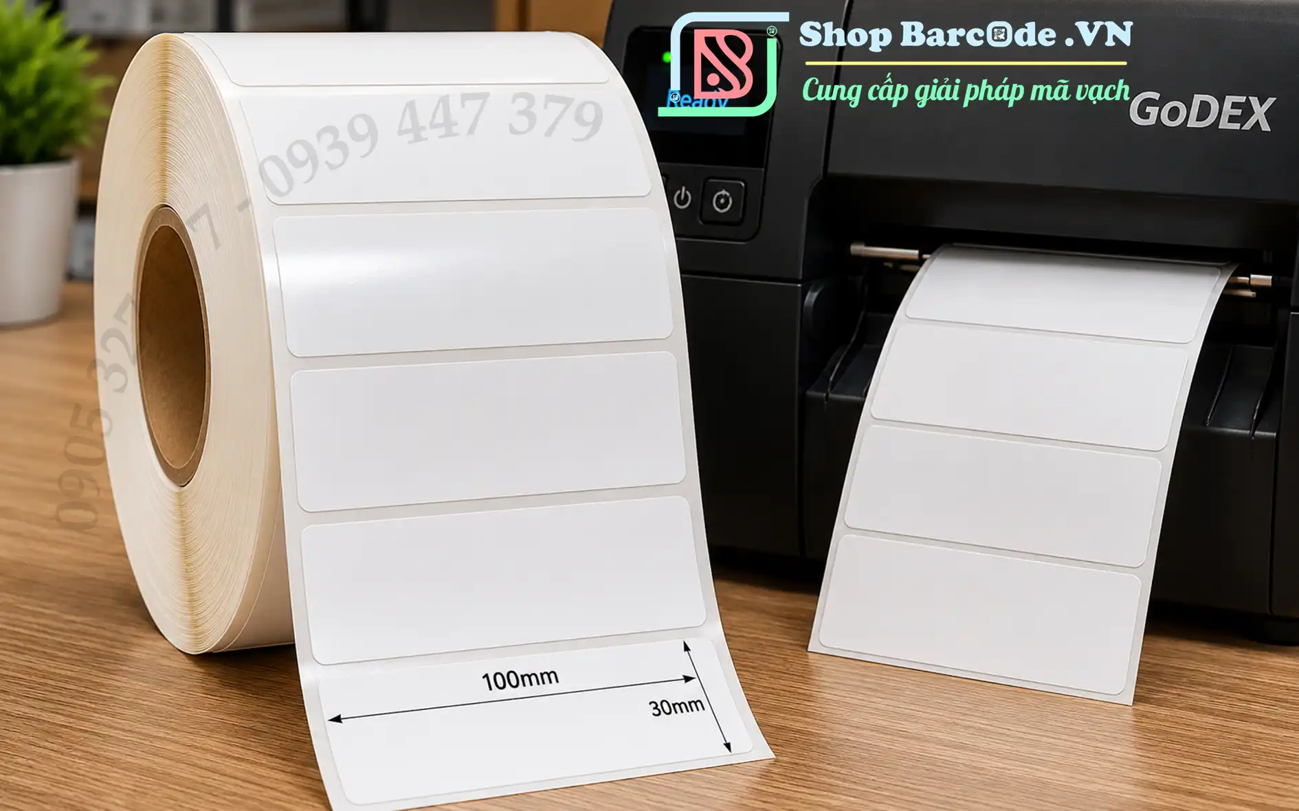 decal-nhựa-PVC-100x30mm-xé-không-rách-chống-thấm-nước